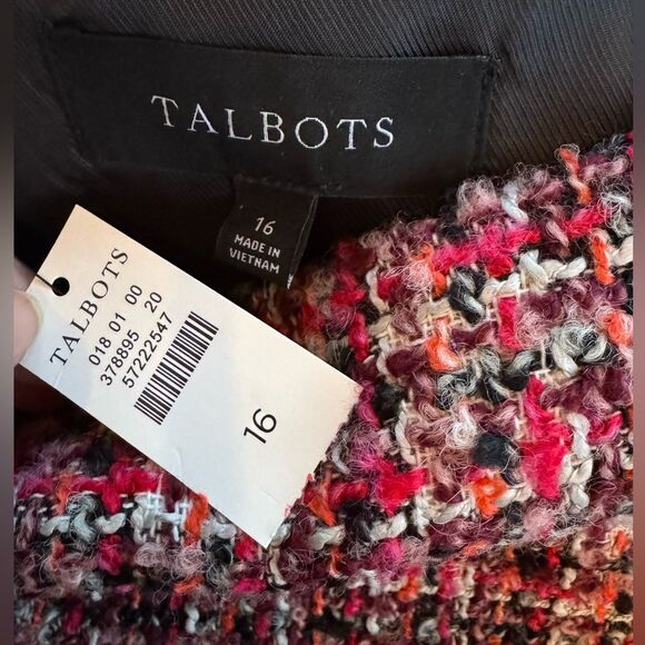 NEW Talbots Tweed A-Line Pencil Skirt - Picture 4 of 4